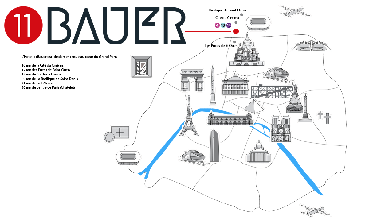 hotel saint ouen paris